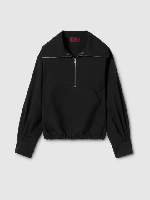 GUCCI Wool sweater with Gucci detail