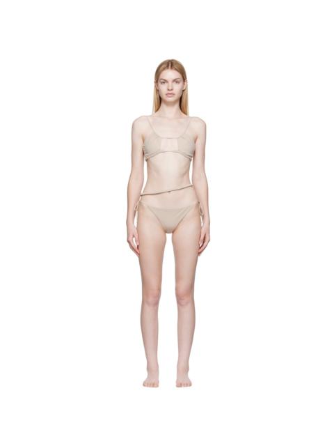 SSENSE Exclusive Beige Bikini