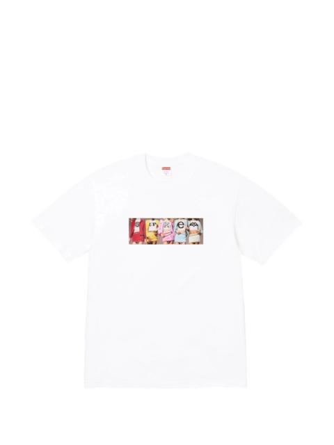 Supreme girls-print T-shirt