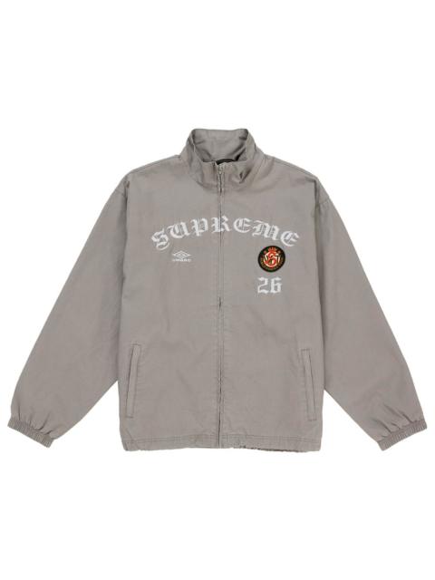 Supreme Supreme 'Umbro' Cotton Ripstop Track Jacket (Gray)
