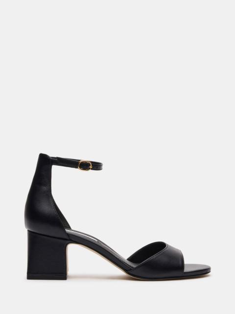STEVE MADDEN IZARA BLACK LEATHER