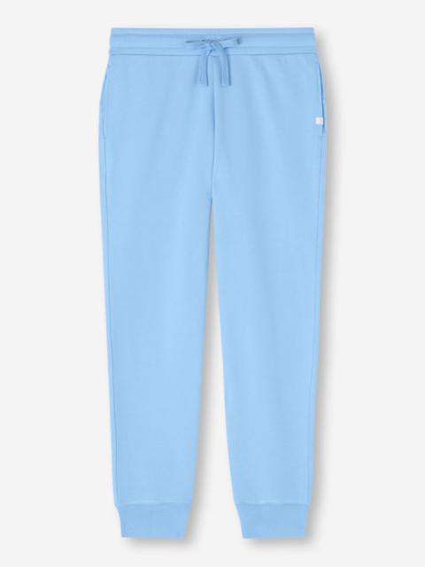 Derek Rose Women's Sweatpants Quinn Cotton Modal Cornflower Blue