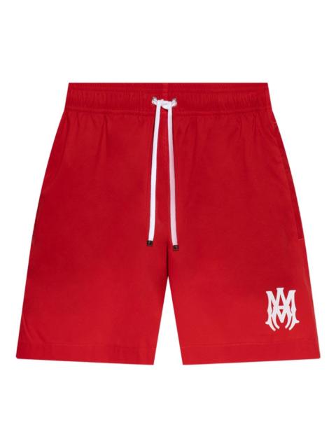 AMIRI logo drawstring swim shorts