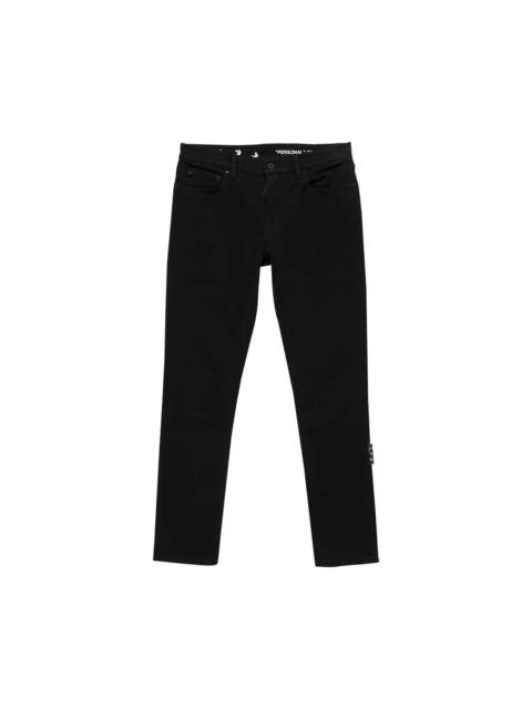 Off-White Off-White Diag Pocket Skinny Jeans 'Black'