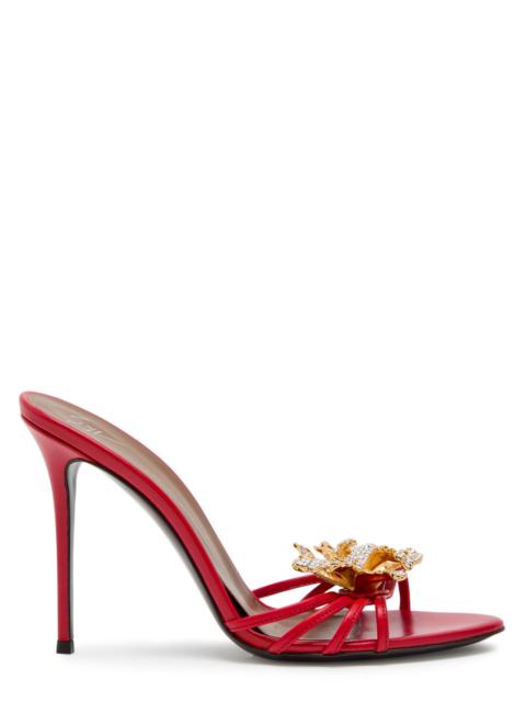 Giuseppe Zanotti Giuseppe Zanotti Clandestino 105 Embellished Leather Sandals