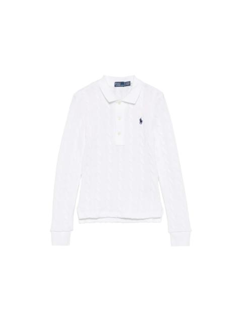 Polo Ralph Lauren Polo Ralph Lauren Women's L/S Polo Shirt White