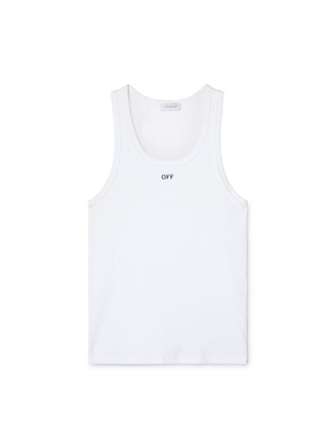 Off-White Off Stamp Rib Tanktop