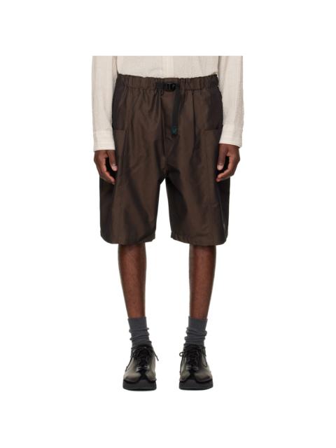 South2 West8 Brown Belted C.S. Shorts