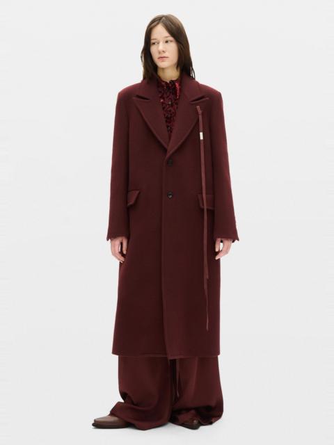 Ann Demeulemeester Aldina High Comfort Pick Lapel Coat