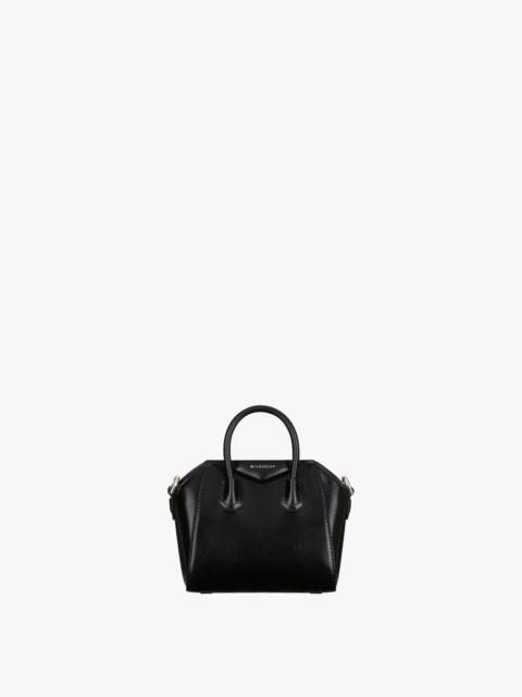 Givenchy MICRO ANTIGONA BAG IN BOX LEATHER