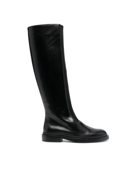 Jil Sander knee-high leather boots