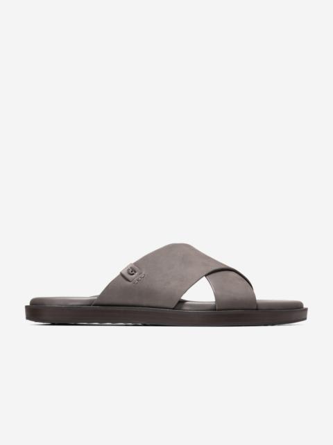 COLE HAAN Men's Grand Neoclassic Cross Strap Sandals