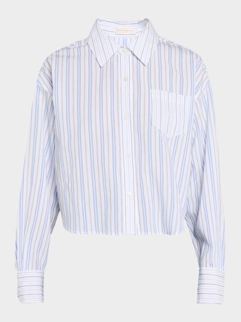 RAMY BROOK Marnie Striped Button-Front Shirt
