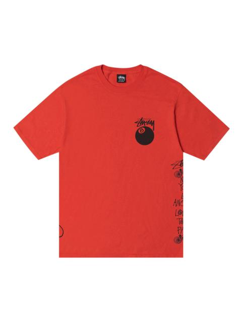 Stüssy Stussy Test Strike Pigment Dyed Tee 'Tomato'