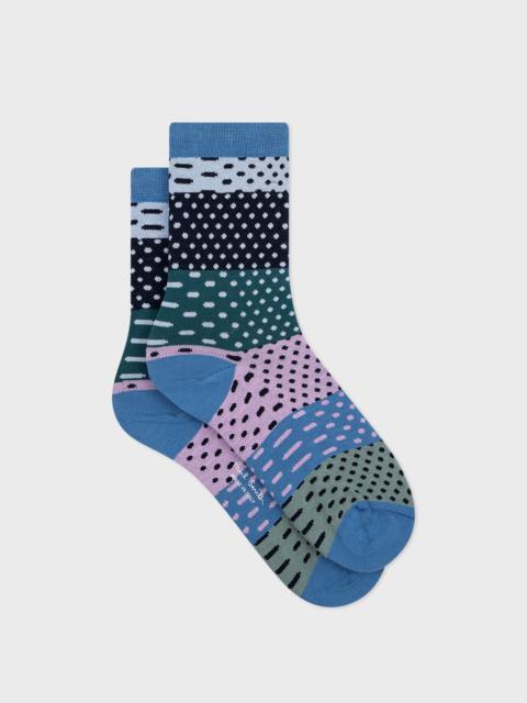 Paul Smith Contrast Polka Dot Socks