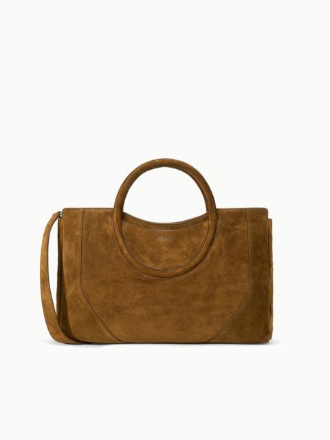 STAUD STAUD MAUDE SATCHEL CIGAR