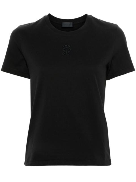 Moncler logo-embroidered cotton T-shirt