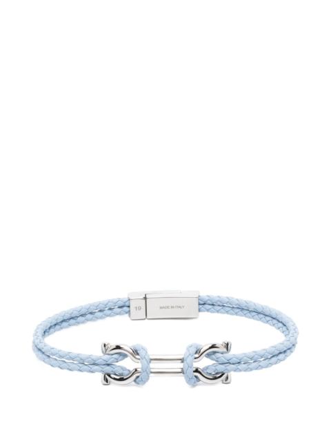 FERRAGAMO Ferragamo Gancini Braided Bracelet