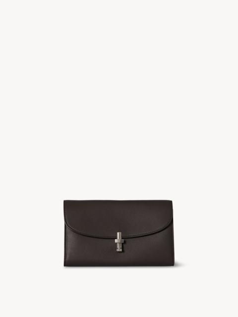 The Row Sofia Continental Wallet in Leather