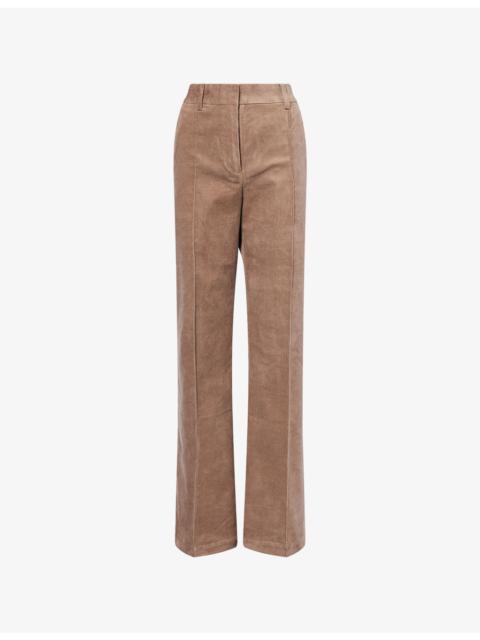 SAMSØE SAMSØE Salot Straight-Leg Corduroy Trousers