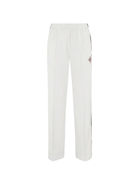 CASABLANCA logo side stripe track pants