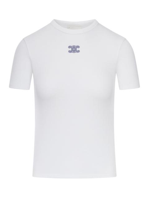TRIOMPHE T-SHIRT IN COTTON JERSEY