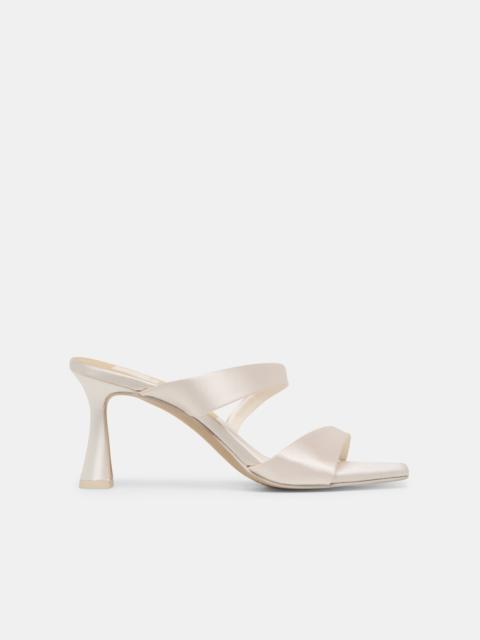 dolce vita ICELYN HEELS IVORY SATIN