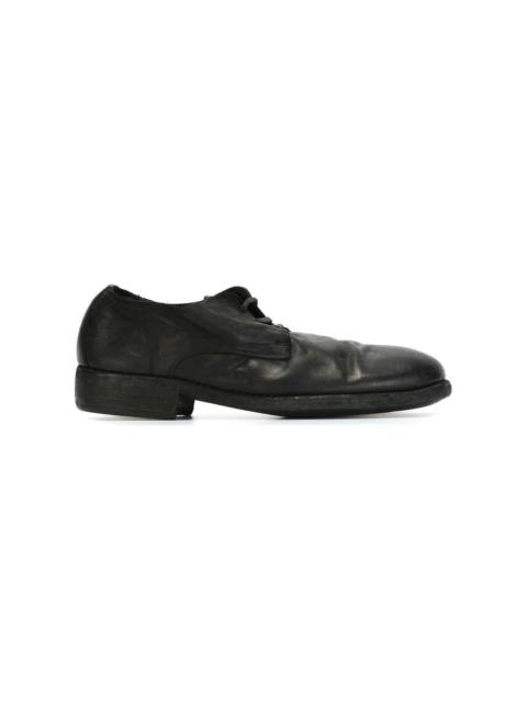 Guidi distressed Derby shoes