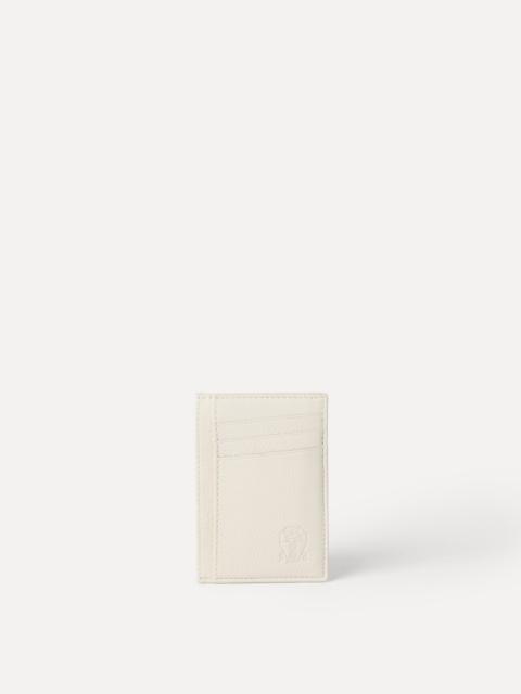 Brunello Cucinelli Fine grain calfskin card holder