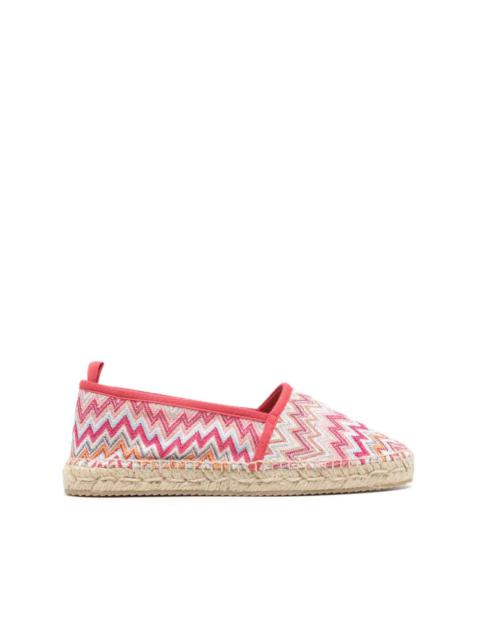 Missoni Elle zigzag-woven espadrilles