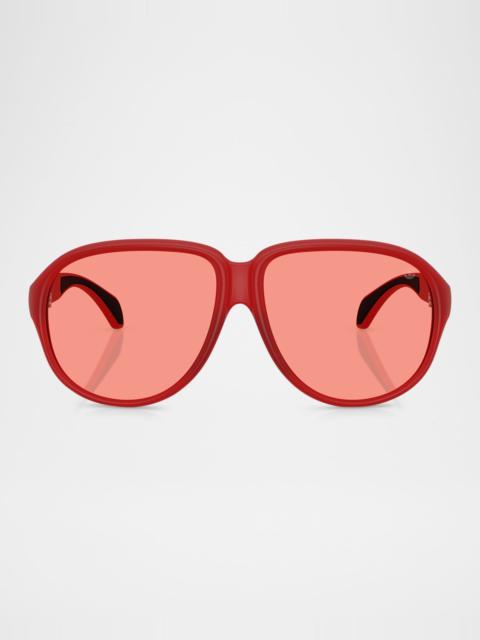 Moncler Men's ME8001 Aviator Sunglasses