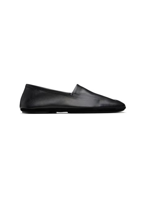 Lemaire Black Indoor Slipper Loafers