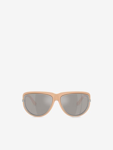 Burberry geometric-frame sunglasses