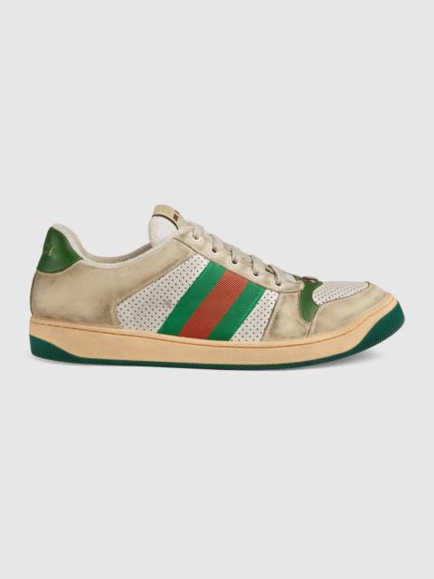 GUCCI Men's Screener leather sneaker