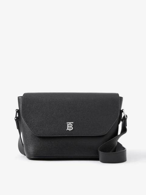 Leather Small TB Messenger Bag