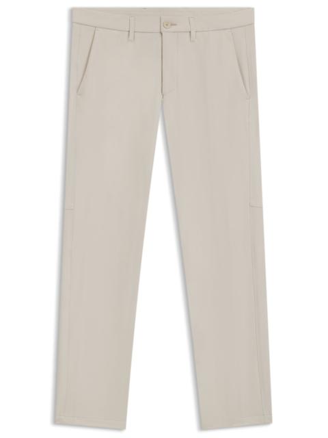 BOSS SLIM-FIT PANTS IN WATER-REPELLENT STRETCH FABRIC