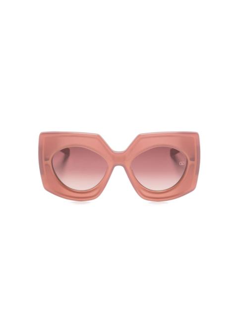 Valentino oversize-frame sunglasses