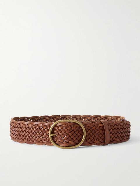 DRAGON DIFFUSION Woven Leather Belt