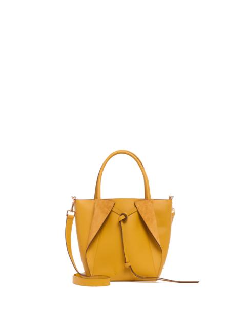 GABRIELA HEARST Small Marija Tote Bag in Golden Birch Nappa Leather
