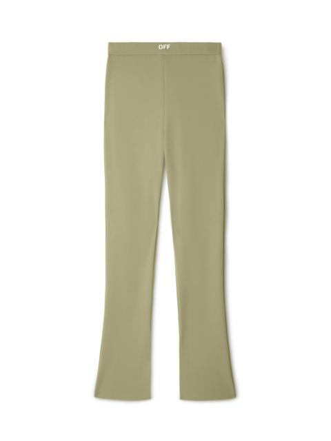 Off-White Sleek Split Leggings
