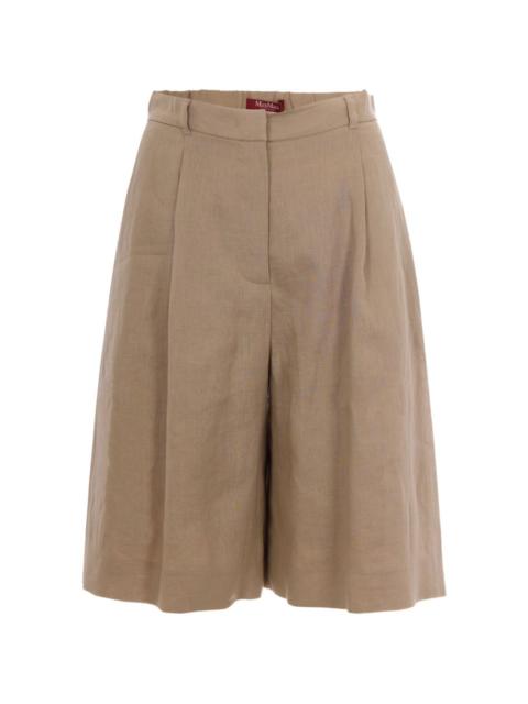 Max Mara wide-leg Bermuda trousers