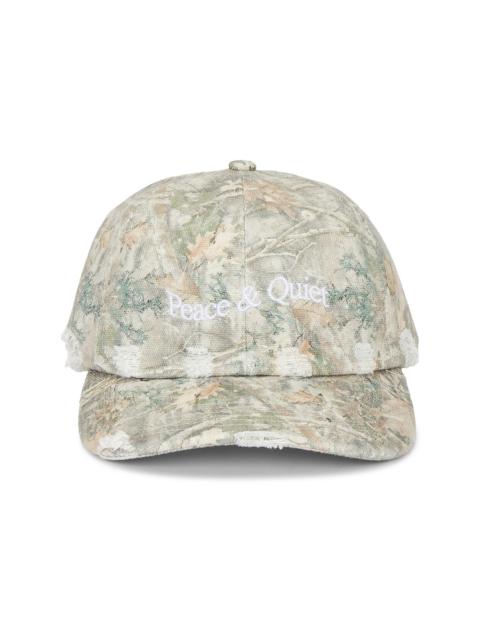 Museum of Peace & Quiet Wordmark Camo Dad Hat