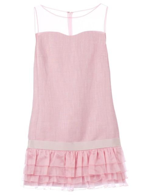 GIAMBATTISTA VALLI ruffled sleeveless dress