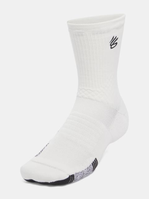 Under Armour Unisex Curry ArmourDry™ Playmaker Mid-Crew Socks