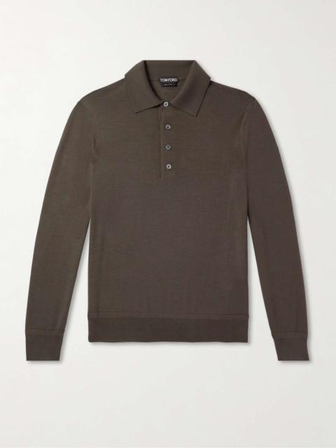Merino Wool Polo Shirt