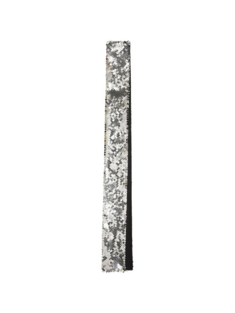 Dolce & Gabbana sequin-embellished scarf