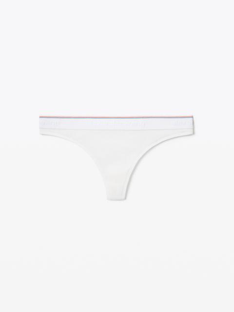 Alexander Wang Classic Thong in Ribbed Jersey
