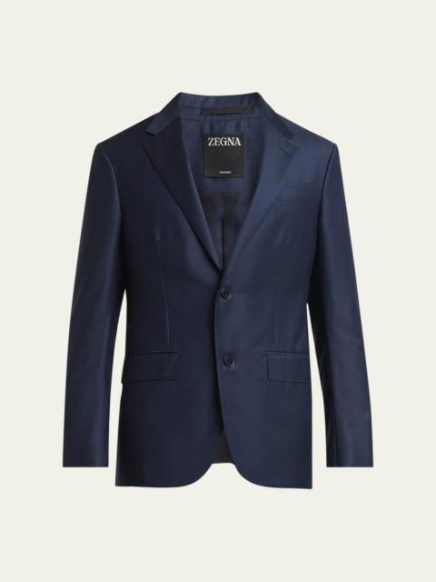 ZEGNA Men's Trofeo Plaid Suit
