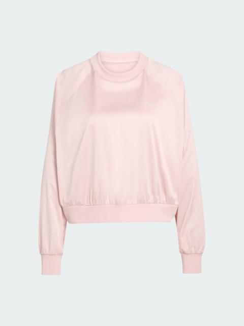 adidas PEARL JACQUARD SWEATSHIRT