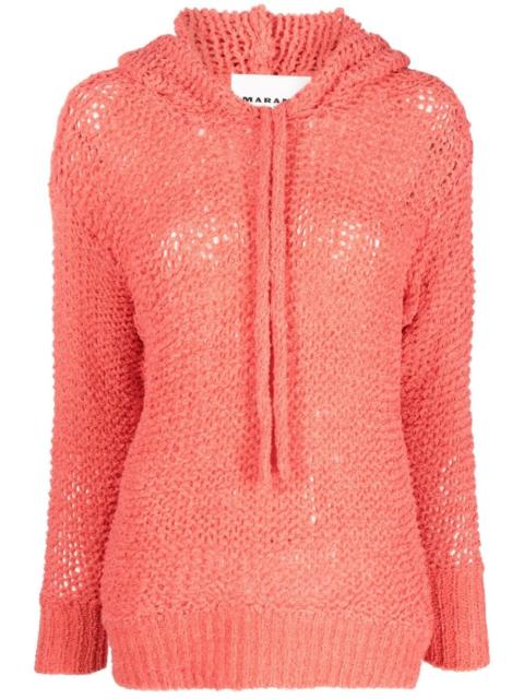 Isabel Marant Idony open-knit hoodie